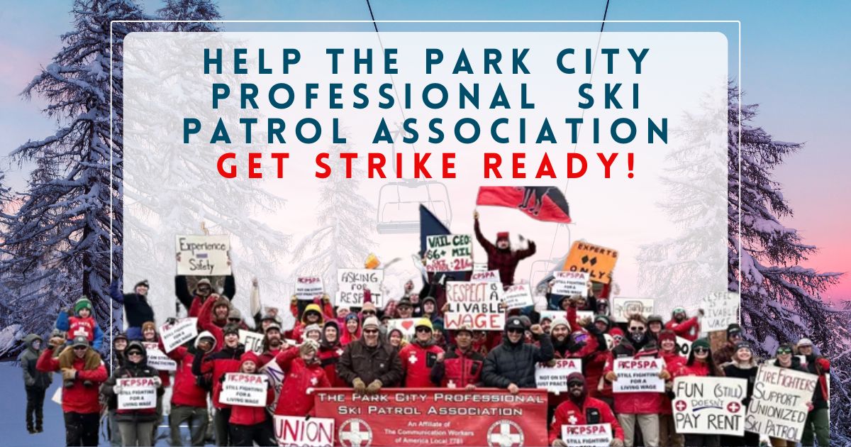 help the Park City Ski Patrol get strike ready