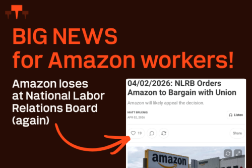Amazon Labor Union wins at NLRB